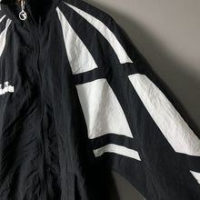 Load image into Gallery viewer, Diadora Women’s Full Zip Soccer Jacket Size Large Black &amp; White