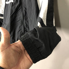 Load image into Gallery viewer, Diadora Women’s Full Zip Soccer Jacket Size Large Black &amp; White
