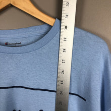 Load image into Gallery viewer, Champion Men’s T-Shirt Size XL Light Blue Short Sleeve Pullover NWT