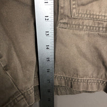 Load image into Gallery viewer, Croft &amp; Barrow Men’s Cargo Shorts Size 42w Green Brown Outdoor