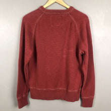 Load image into Gallery viewer, American Eagle Men’s Sweater Size Medium Red Long Sleeve Pullover