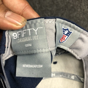 9Fifty New England Patriots Snapback Hat One Size Fits Most Embroidered