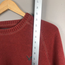 Load image into Gallery viewer, American Eagle Men’s Sweater Size Medium Red Long Sleeve Pullover