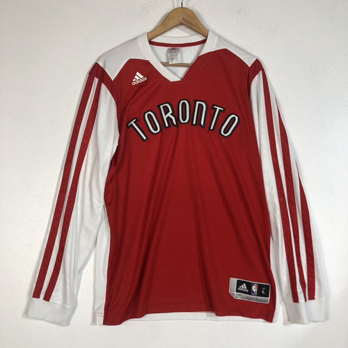 Adidas Toronto Long Sleeve Shooter Jersey Men’s Size Large Lightweight