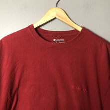 Load image into Gallery viewer, Columbia Mens T-shirt Size XL Maroon Short Sleeve Pullover