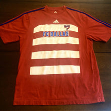 Load image into Gallery viewer, Adidas Men’s FC Dallas Shirt Size Medium Red