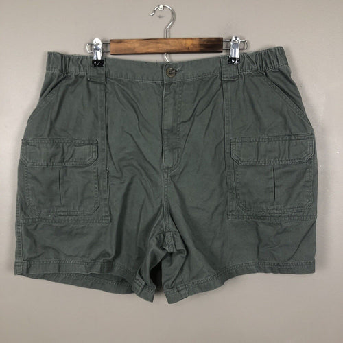Croft & Barrow Men’s Cargo Shorts Size 42w Gray Casual