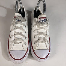 Load image into Gallery viewer, Converse Sneakers Youth Size 3 Color White Canvas Shoes