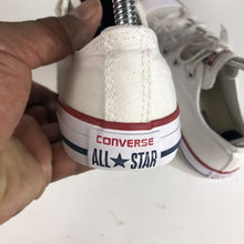 Load image into Gallery viewer, Converse Sneakers Youth Size 3 Color White Canvas Shoes