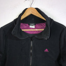 Load image into Gallery viewer, Adidas Fleece Jacket Womens Size Large Color Black