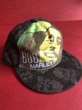 Load image into Gallery viewer, Bob Marley Snap Back Hat