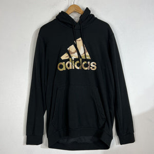 Adidas Hoodie Men’s Size Large (LT) Color Black (Camo Logo) Long Sleeve