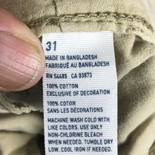 Load image into Gallery viewer, American Eagle Men’s Chino Shorts Size 31w Beige Heavy Casual