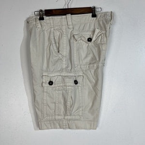 American Eagle Classic Length Mens Cargo Shorts Size 32 Khaki PreOwned