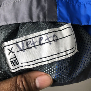 Columbia Youth Full Zip Jacket Size Medium 14/16 Blue And Gray Long Sleeve