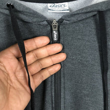 Load image into Gallery viewer, Asics Full Zip Women’s Hoodie Size Small Gray Long Sleeve Running
