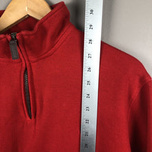 Load image into Gallery viewer, Chaps Men’s Pullover Sweater Men’s Size Large Red Long Sleeve Casual