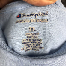 Load image into Gallery viewer, Champion Men’s T-Shirt Size XL Light Blue Short Sleeve Pullover NWT