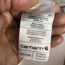 Load image into Gallery viewer, Carhartt Hoodie Men’s Size XL Color Gray Long Sleeve Heavyweight