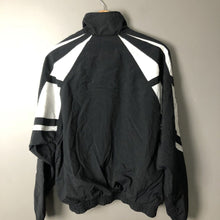 Load image into Gallery viewer, Diadora Women’s Full Zip Soccer Jacket Size Large Black &amp; White