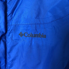 Load image into Gallery viewer, Columbia Youth Full Zip Jacket Size Medium 14/16 Blue And Gray Long Sleeve