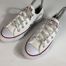 Load image into Gallery viewer, Converse Sneakers Youth Size 3 Color White Canvas Shoes