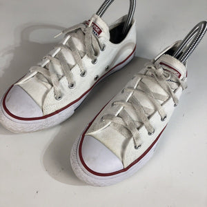 Converse Sneakers Youth Size 3 Color White Canvas Shoes