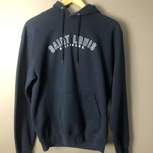 Champion Saint Louis Bilikens Men’s Hoodie Size Medium Blue Long Sleeve Pullover