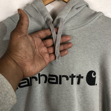 Load image into Gallery viewer, Carhartt Hoodie Men’s Size XL Color Gray Long Sleeve Heavyweight