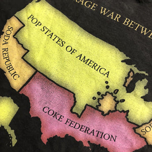 Beverage Wars Tshirt American Apparel Men’s Size XL Brown (0826100)
