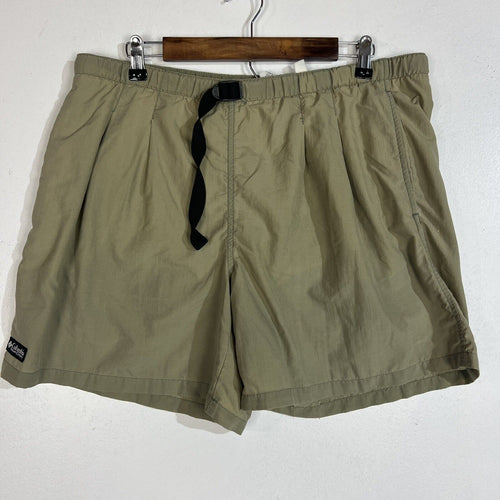 Columbia Men’s Swim Trunks Size L Color Beige (Pre Owned) Lightweight