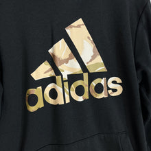 Load image into Gallery viewer, Adidas Hoodie Men’s Size Large (LT) Color Black (Camo Logo) Long Sleeve