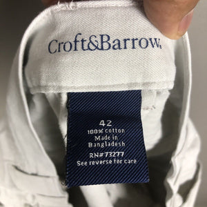 Croft & Barrow Men’s Cargo Shorts Size 42w Casual