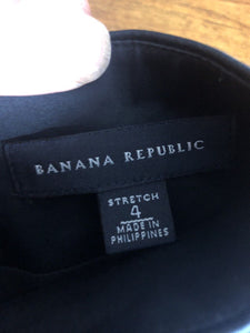 Banana Republic Womens Size 4 Black Skirt