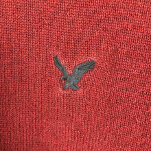Load image into Gallery viewer, American Eagle Men’s Sweater Size Medium Red Long Sleeve Pullover