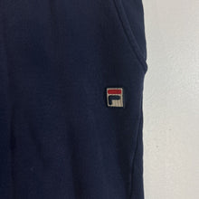 Load image into Gallery viewer, Fila Men’s Sweatpants Size M Color Blue Heavyweight Joggers Drawstring