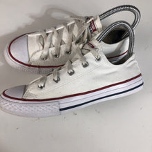 Load image into Gallery viewer, Converse Sneakers Youth Size 3 Color White Canvas Shoes