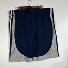 Load image into Gallery viewer, Adidas Mens Basketball Shorts Medium Blue Drawstring Pre Owned