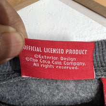 Load image into Gallery viewer, Coca Cola Sweatshirt Adult Size Large (11/13 ) Gray Long Sleeve (Soft Material)