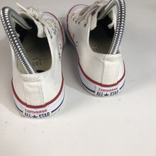 Load image into Gallery viewer, Converse Sneakers Youth Size 3 Color White Canvas Shoes