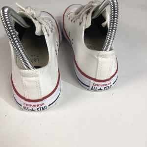 Converse Sneakers Youth Size 3 Color White Canvas Shoes