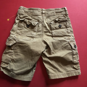 American Eagle Outfitters Active Flex Boys Khaki Cargo Shorts Size 26