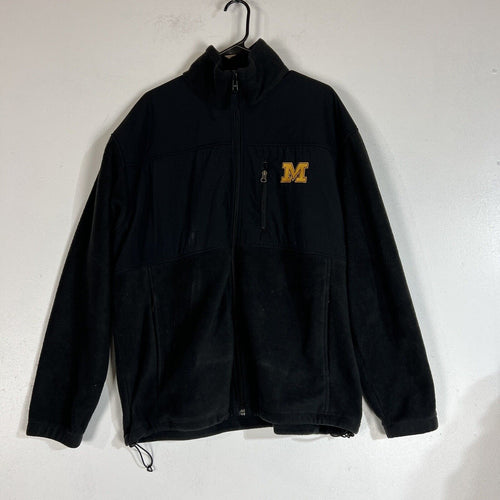 Columbia Men’s Mizzou Jacket Size XL Black Full Zip (Pre-Owned)