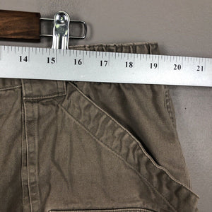 Croft & Barrow Men’s Cargo Shorts Size 42w Green Brown Outdoor