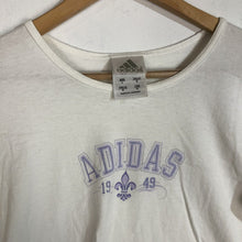 Load image into Gallery viewer, Adidas Long Sleeve T Shirt Junior Girls Large Color White