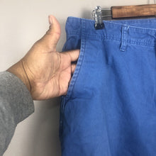 Load image into Gallery viewer, Old Navy Men’s Chino Shorts Size 38 Blue Casual Cotton