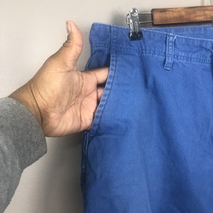 Old Navy Men’s Chino Shorts Size 38 Blue Casual Cotton
