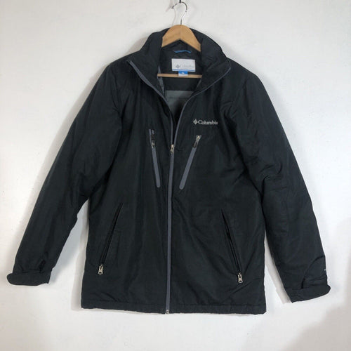 Columbia Jacket Men’s Size Small Color Black And Gray Omni Shield (No Hood)