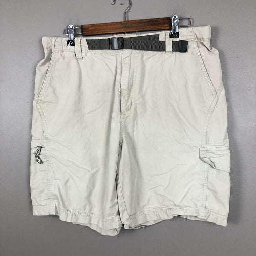 Columbia Men’s Cargo Shorts Size 36W Color Beige Outdoor