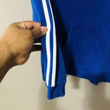 Load image into Gallery viewer, Adidas Pullover Hoodie Youth Medium Blue Long Sleeve